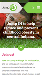 Mobile Screenshot of jumpinforhealthykids.org